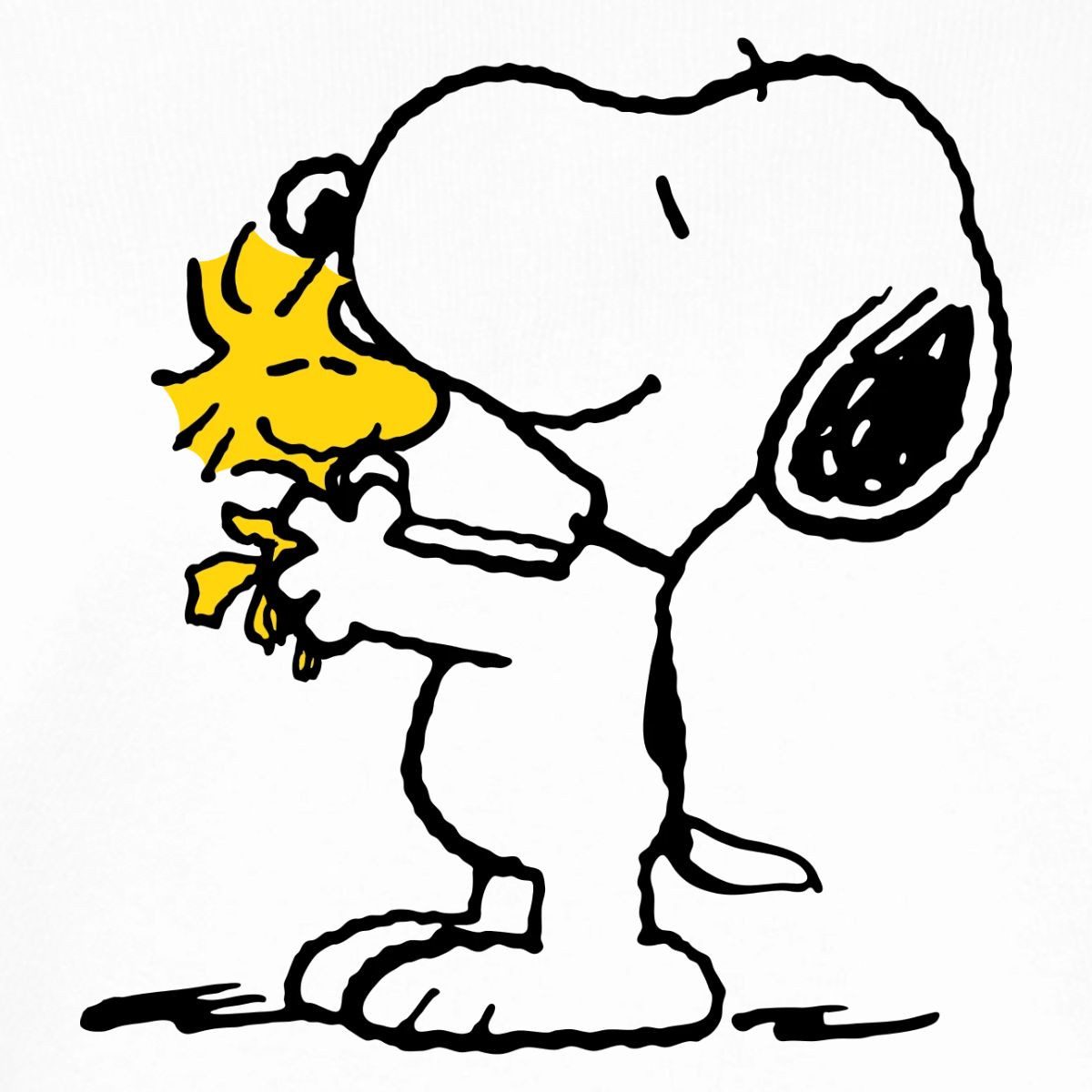 Spreadshirt Sweatshirt Peanuts Snoopy Und Woodstock Damen Premium Pullover (1-tlg)