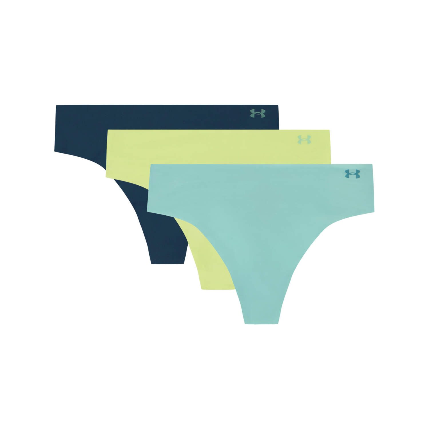 Under Armour® Slip Under Armour Damen Slips PURE STRETCH THONG-SOLID 3 Pack UUSHJ135