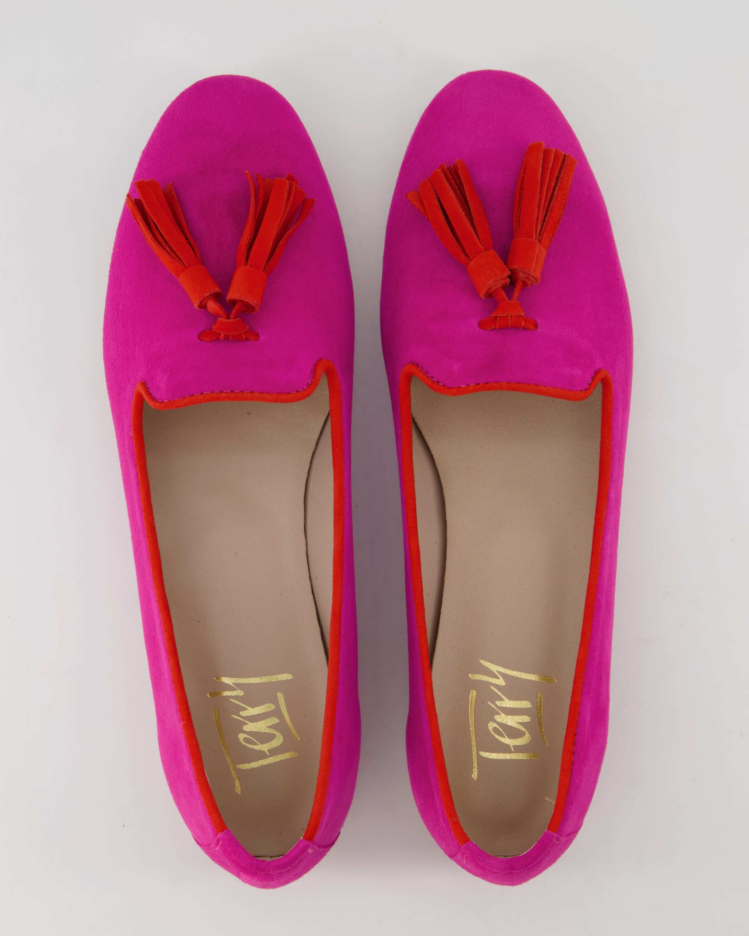 Terry Beatrice Ballerina Obermaterial: Leder