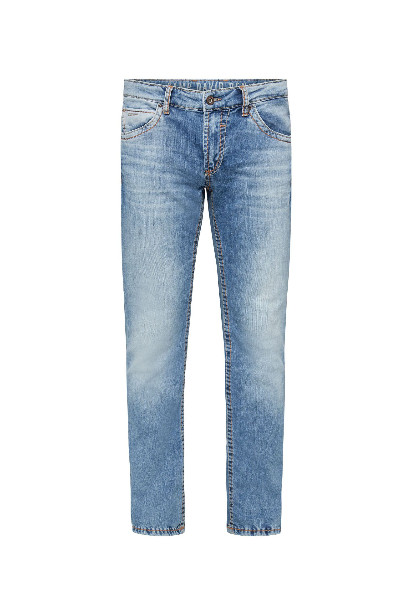 CAMP DAVID Regular-fit-Jeans mit breiten Nähten günstig online kaufen