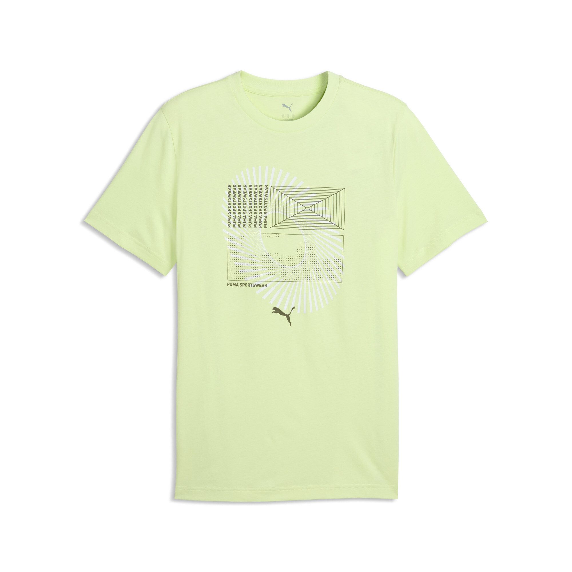 PUMA T-Shirt Graphic Circular T-Shirt Herren
