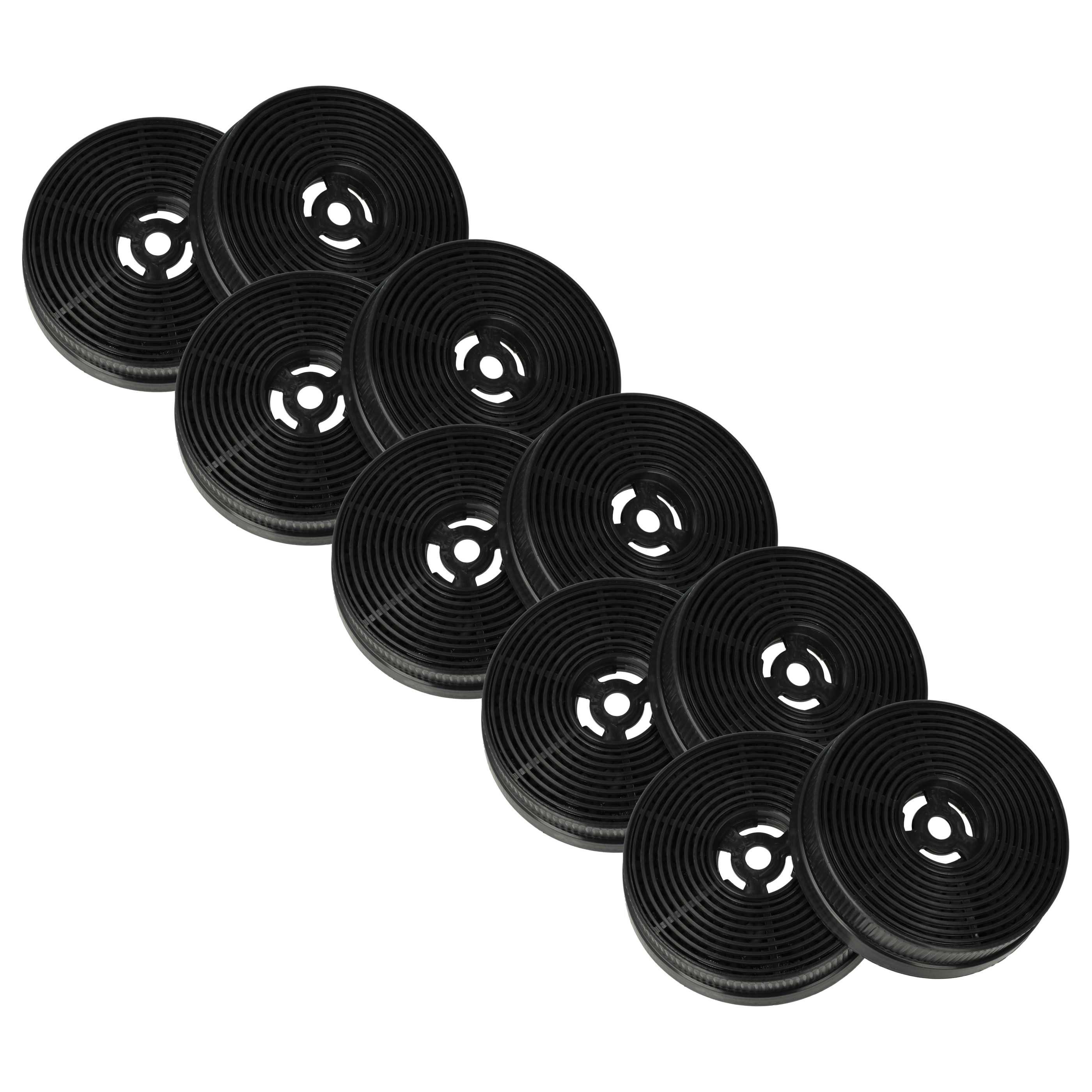 vhbw Aktivkohlefilter Ersatz für PROKIRA PRCF140 für Dunstabzugshaube, Zubehör für Klarstein / Respekta / KKT Kolbe / PKM / PROKIRA Klarstein 10032844, Respekta MIZ 0060, KKT Kolbe K113, PKM PRCF140, CF140, PROKIRA PRCF140