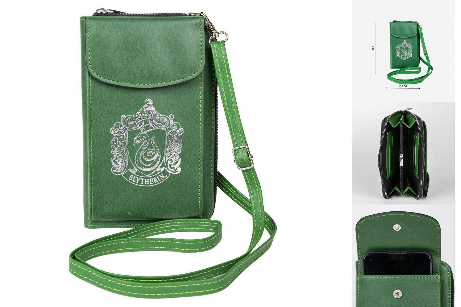 Harry Potter Handtasche Handtasche Harry Potter Slytherin 10,5 x 17,5 x 2,5 cm grün