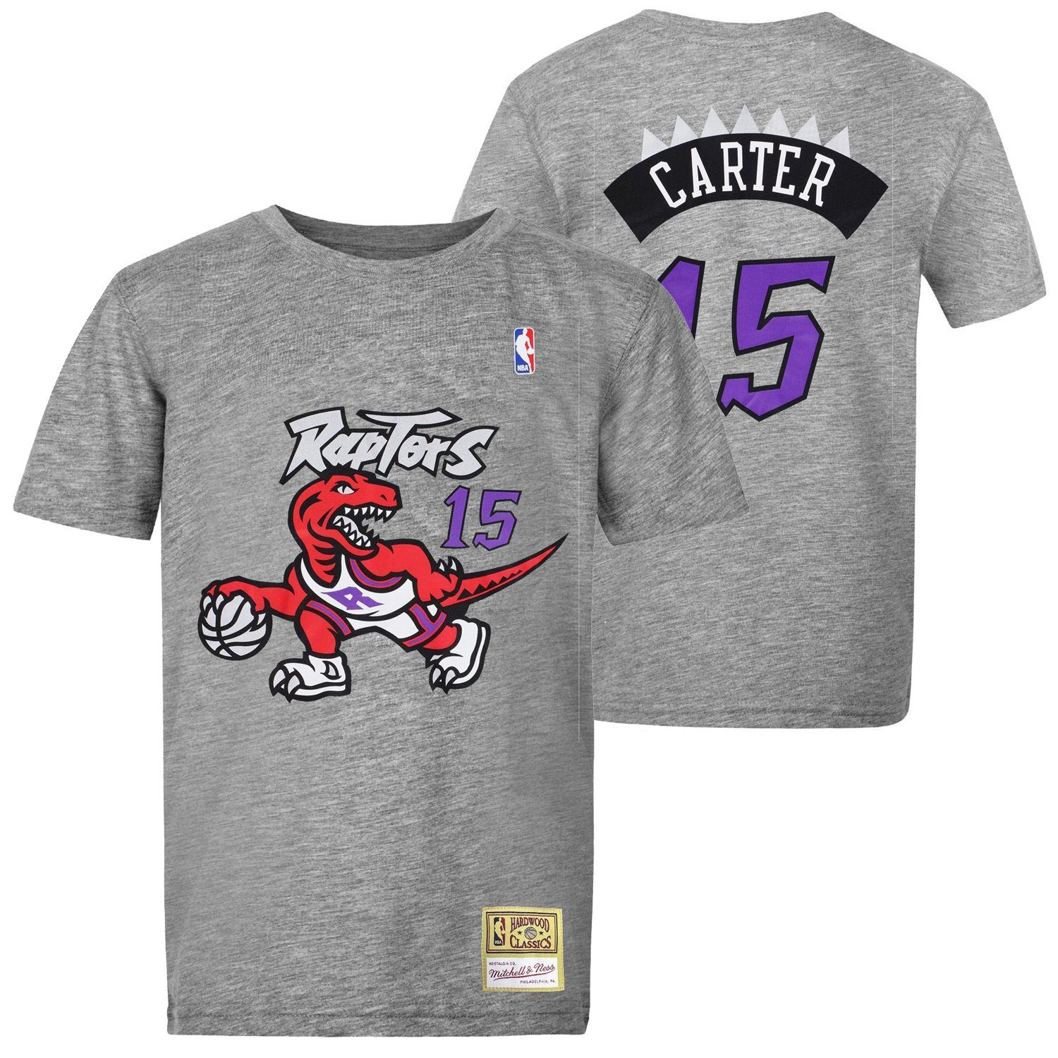 Ness Carter Vince Print-Shirt & Mitchell Raptors Toronto