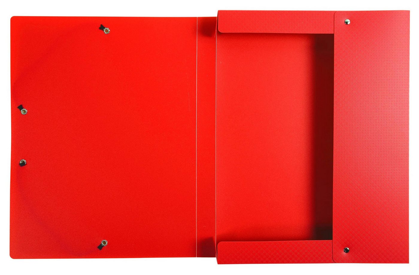 Thumbnail - EXACOMPTA Archivcontainer 8x Archivbox PP 700µ blickdicht, Rücken 25mm, A4, Rot, 59685E, Boxen mit Gummizug