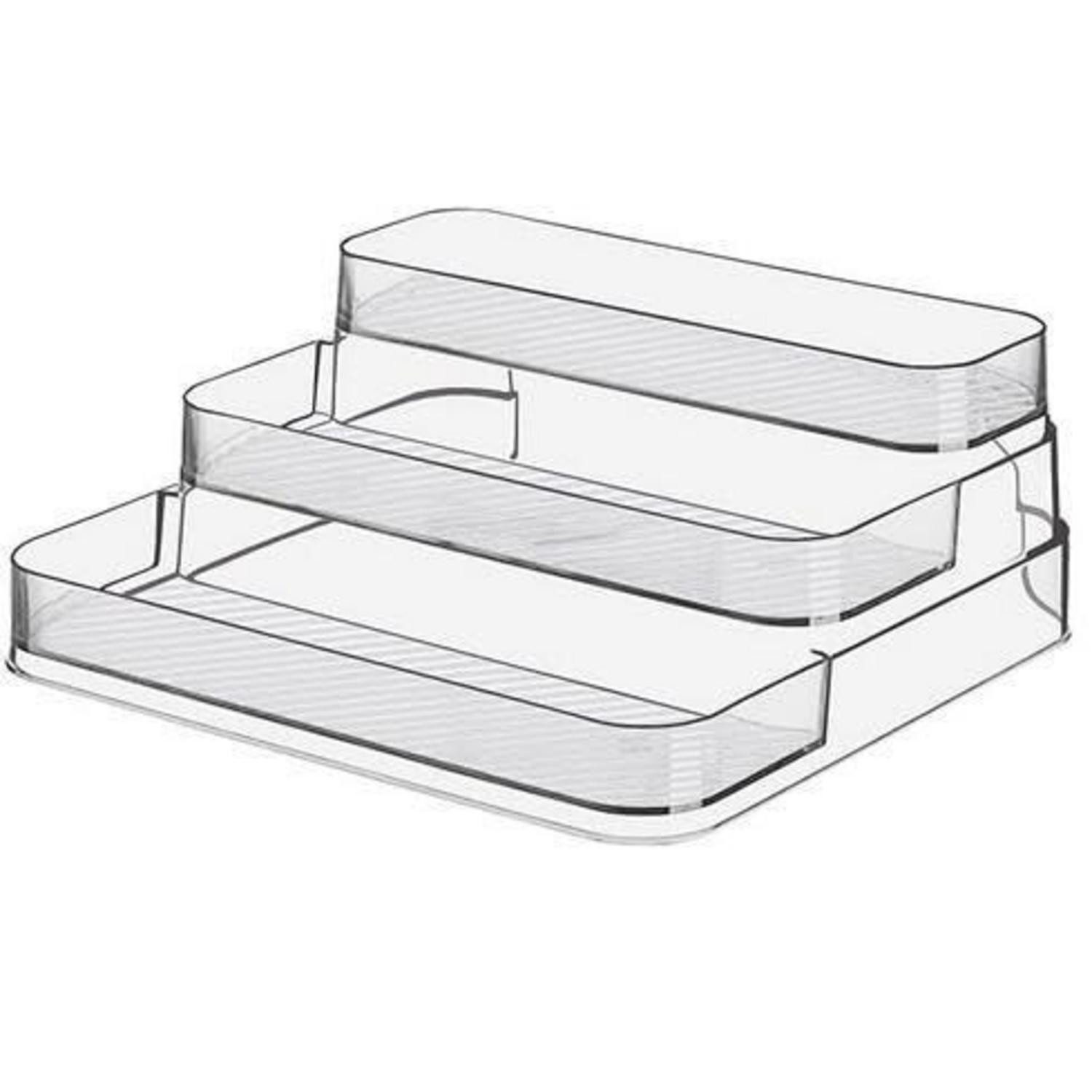 LuxusKollektion Gewürzregal Acryl Gewürzregal 3-Tier klar, 1-tlg.