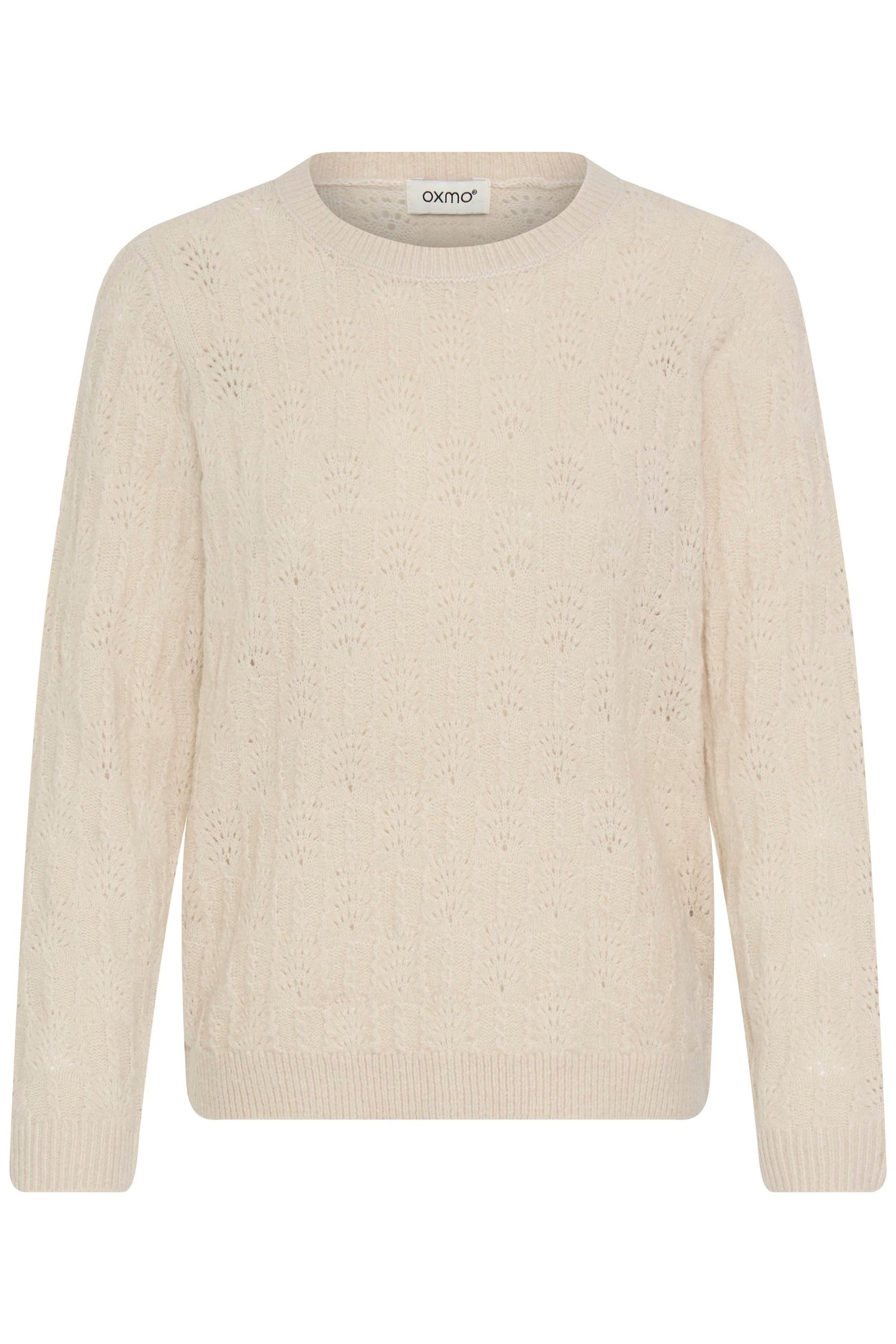 OXMO Rundhalspullover OXFSINVA Modischer Strickpullover mit günstig online kaufen