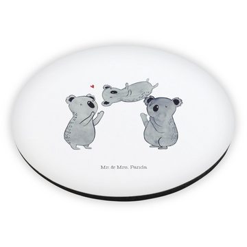 Mr. & Mrs. Panda Magnet Koalas Feiern - Weiß - Geschenk, Herz, Liebe, Geburtstag, Whiteboard (1-St), Stilvoll & Persönlich