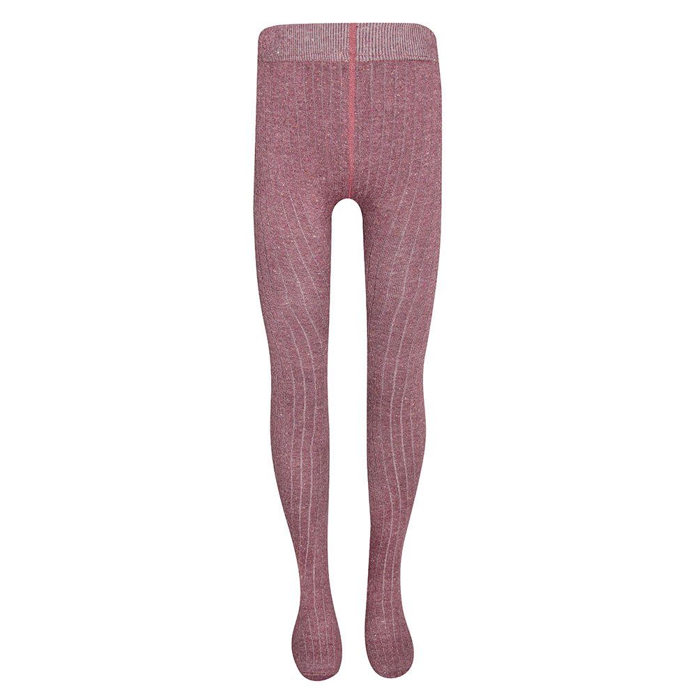Strumpfhose Strumpfhose Rippe mit Tweedeffekt
