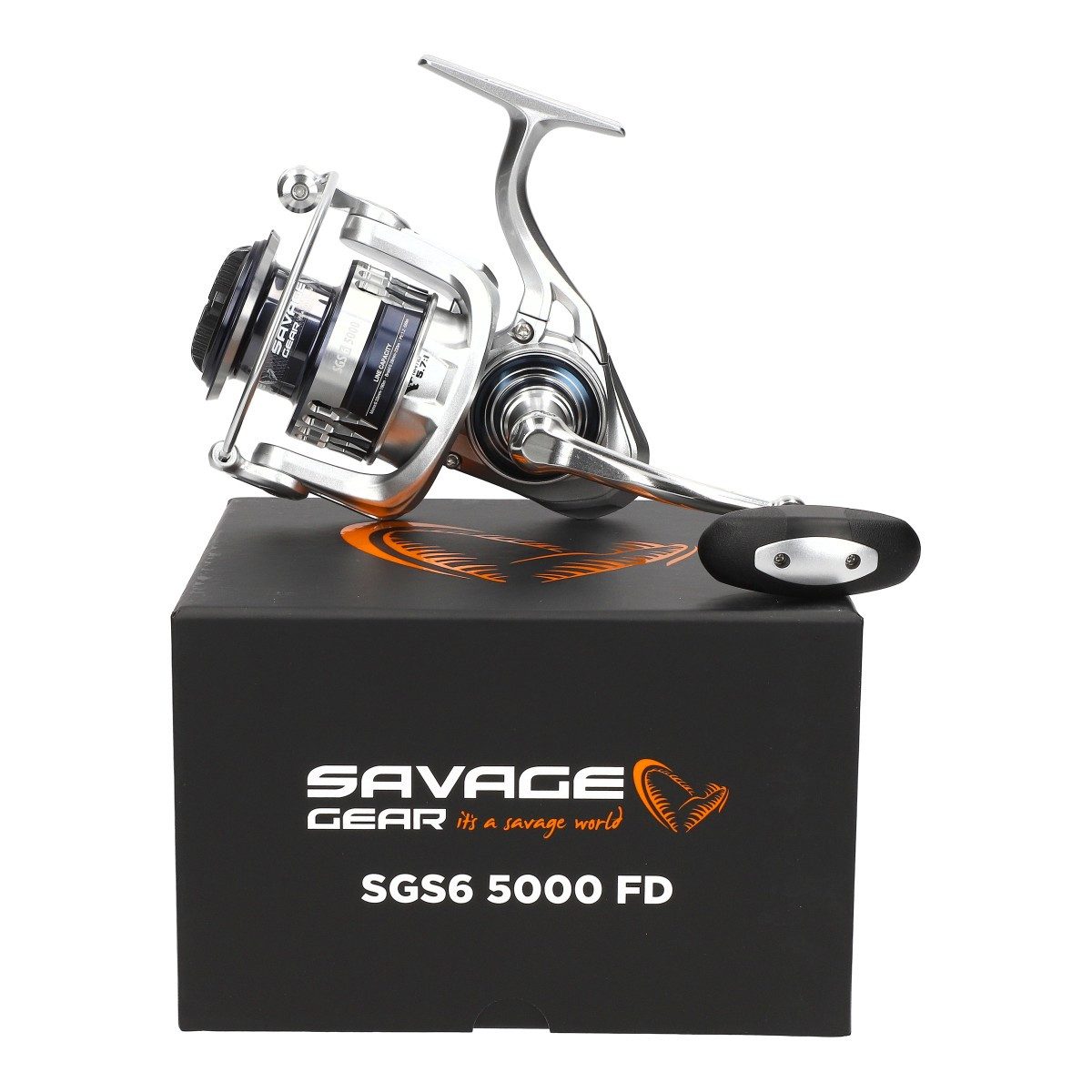 Savage Gear Stationärrolle Savage Gear Rolle SGS6 5000 FD 6+1BB Salzwasser Spinnrolle)