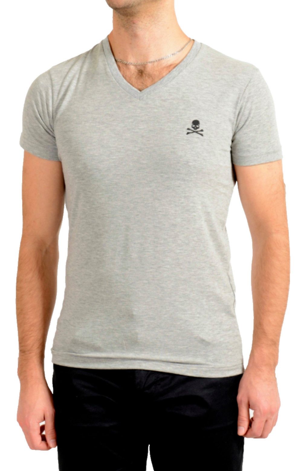 T-Shirt V-Neck Retro Slim fit