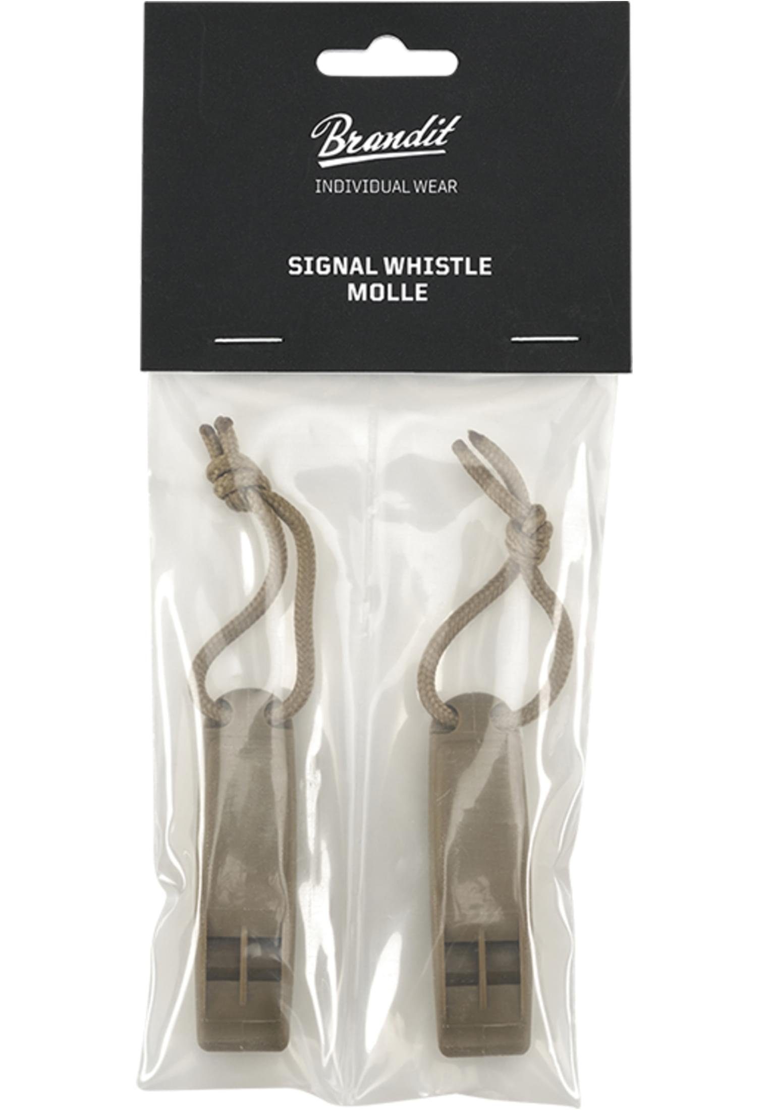 2 Pack Whistle Accessoires Handtasche Signal camel (1-tlg) Molle Brandit