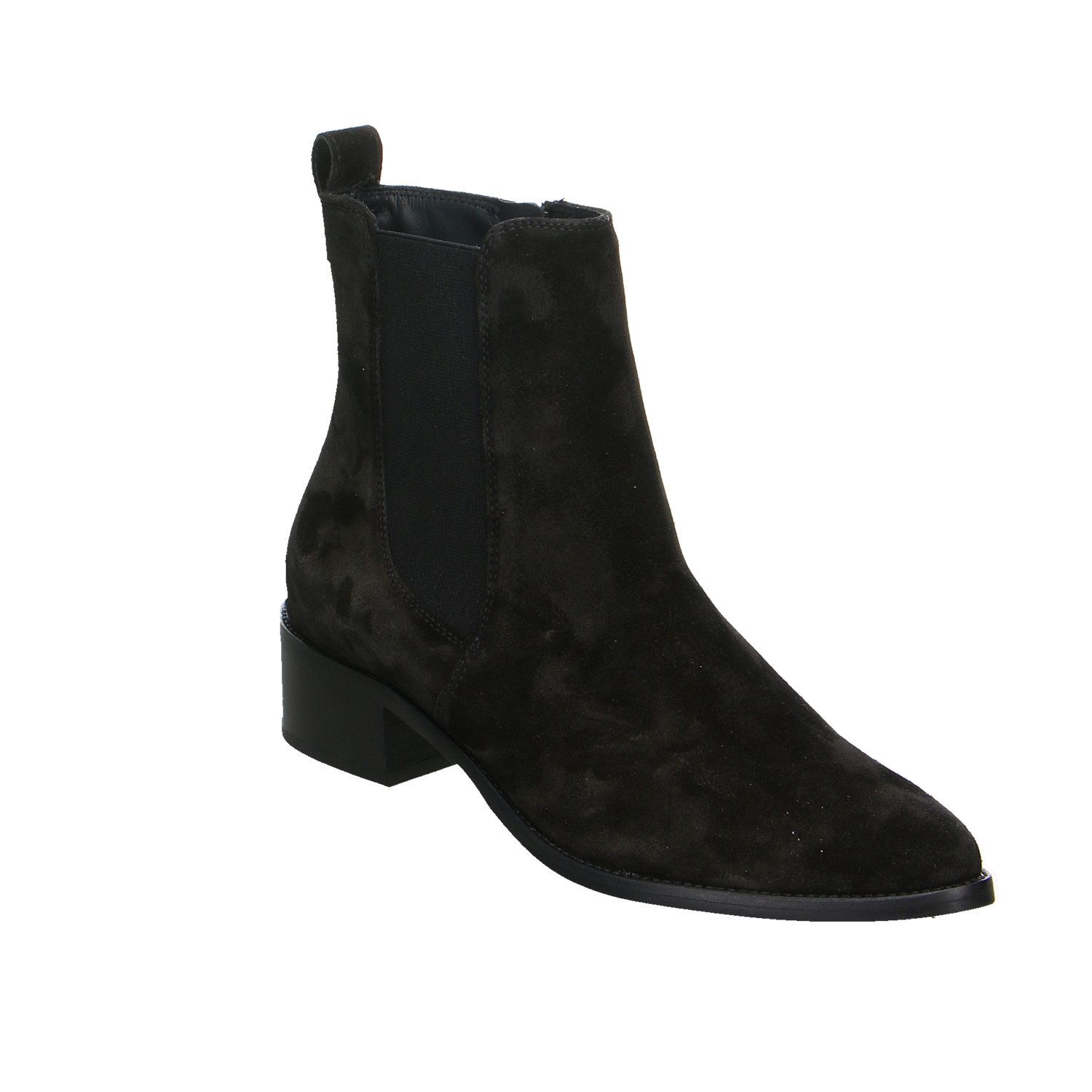 Paul Green Paul Green 8271 Velour Westernstiefel schwarz Stiefelette – Bild 2 von 5