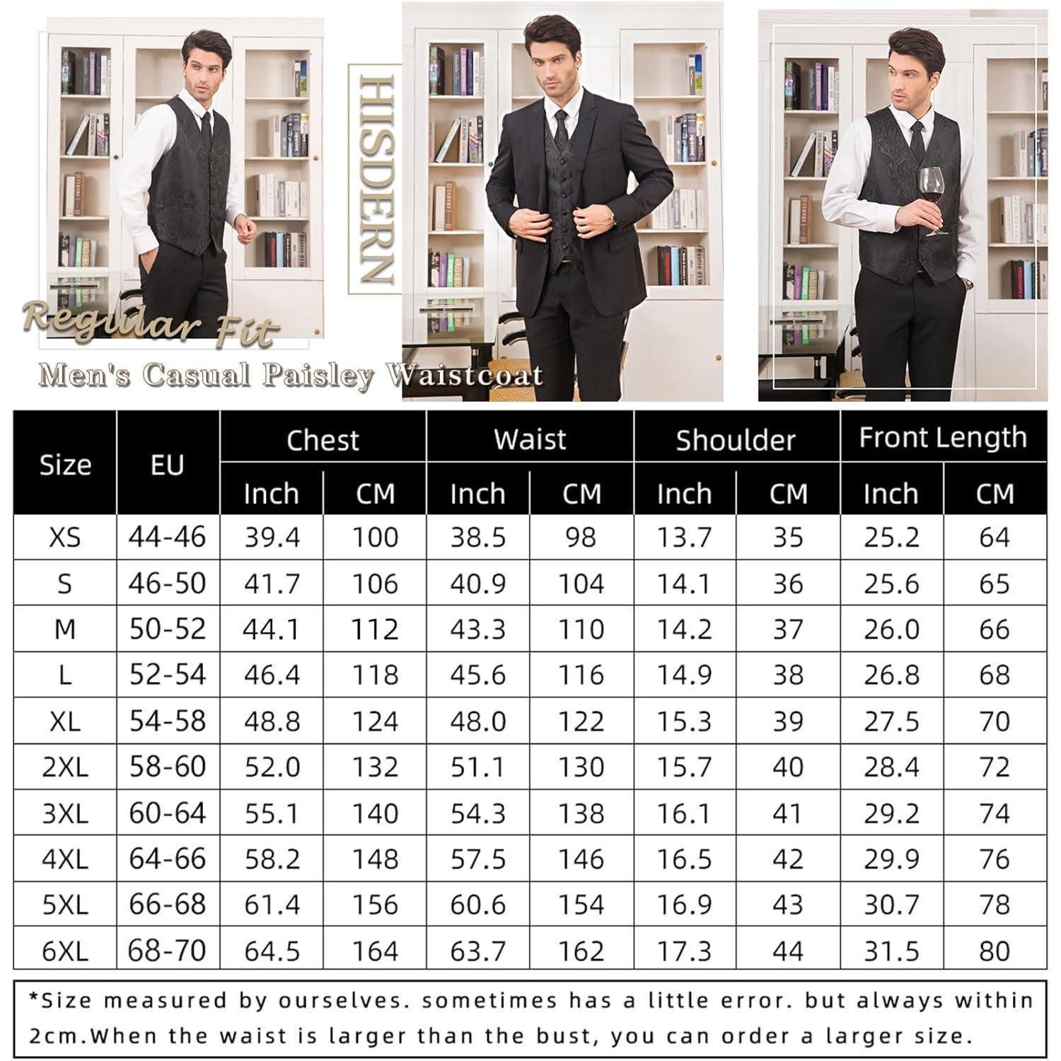 LuxusKollektion Krawatte Weste Herren Set Krawatte Einstecktuch Jacquard Hochzeit L Weiß 1