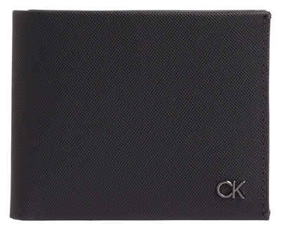Calvin Klein Geldbörse CK CLEAN PQ BIFOLD 5CC W/COIN, Geldbeutel Portemonnaie Herrenbörse Recycelte Materialien Leder