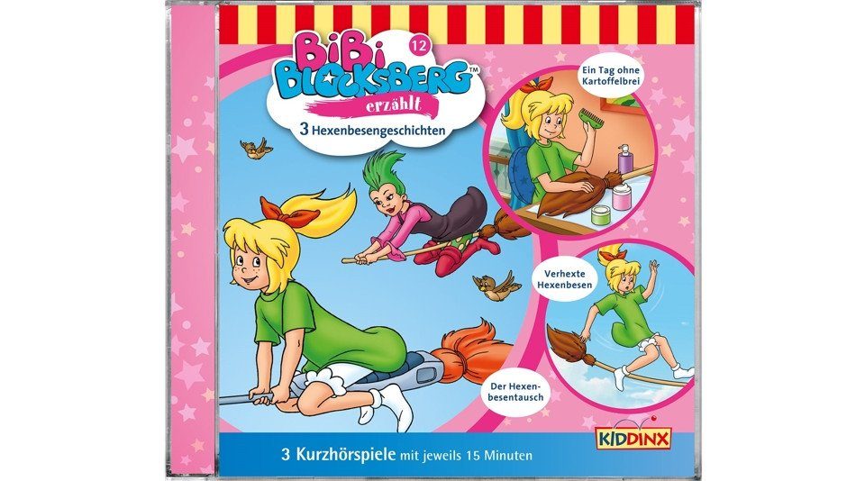 Hörspiel-CD Bibi Blocksberg erzählt F.12 - 3 Hexenbesengeschichten