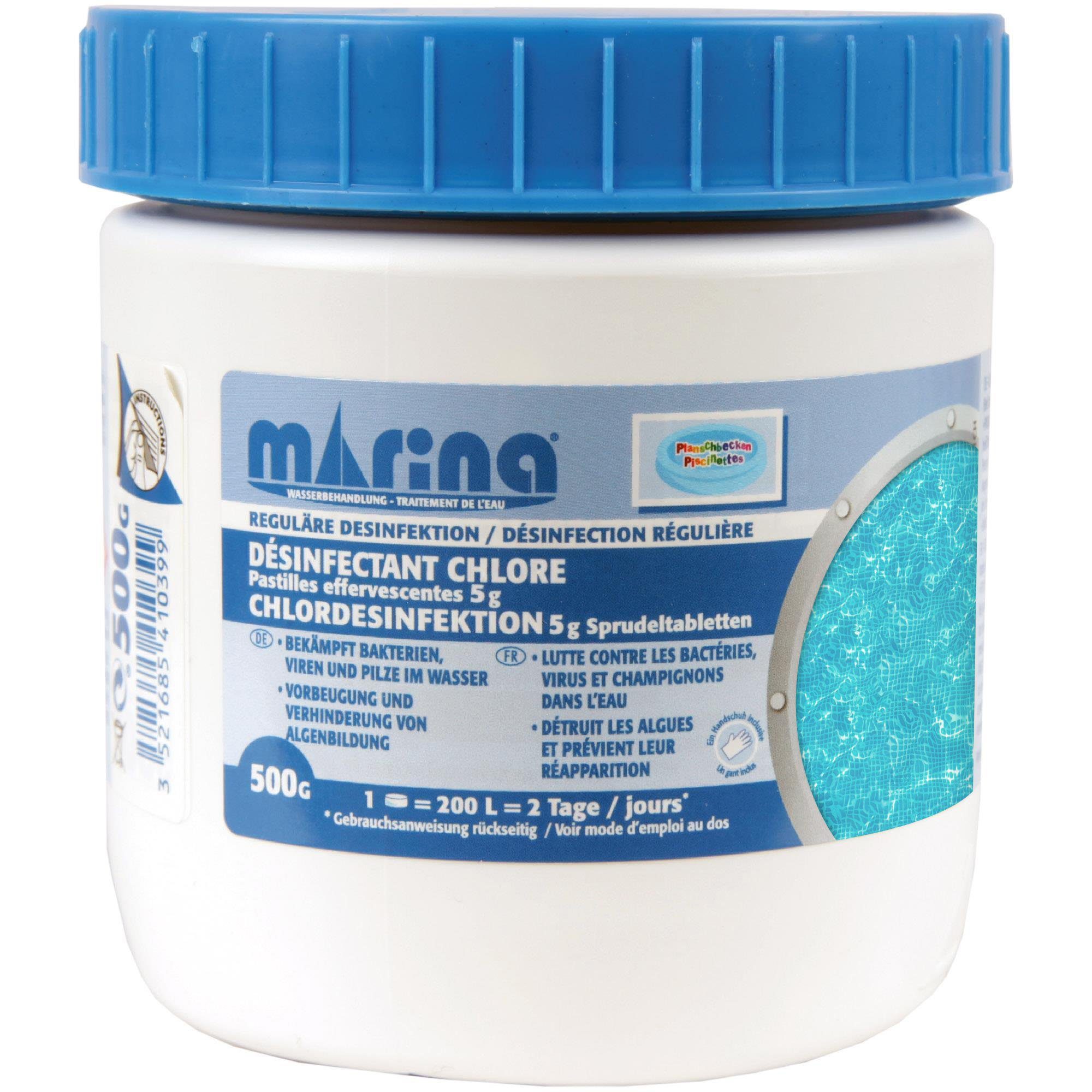 Marina Chlortabletten Chlor Sprudeltabletten 5g, Chlordesinfektion günstig online kaufen