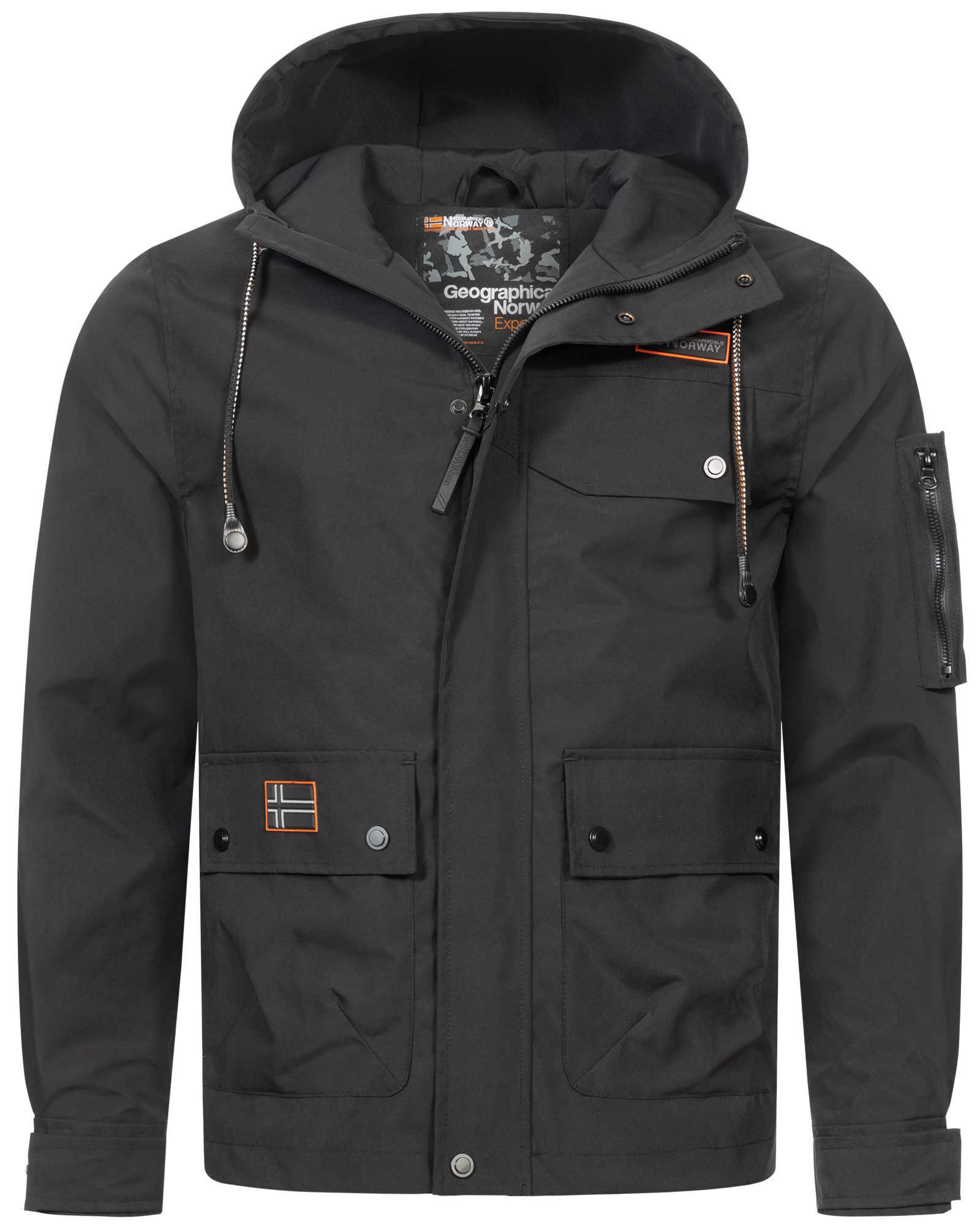 Geographical Norway Steppjacke Übergangsjacke Herbst Jacke Windbreaker Blouson Wasserabweisend
