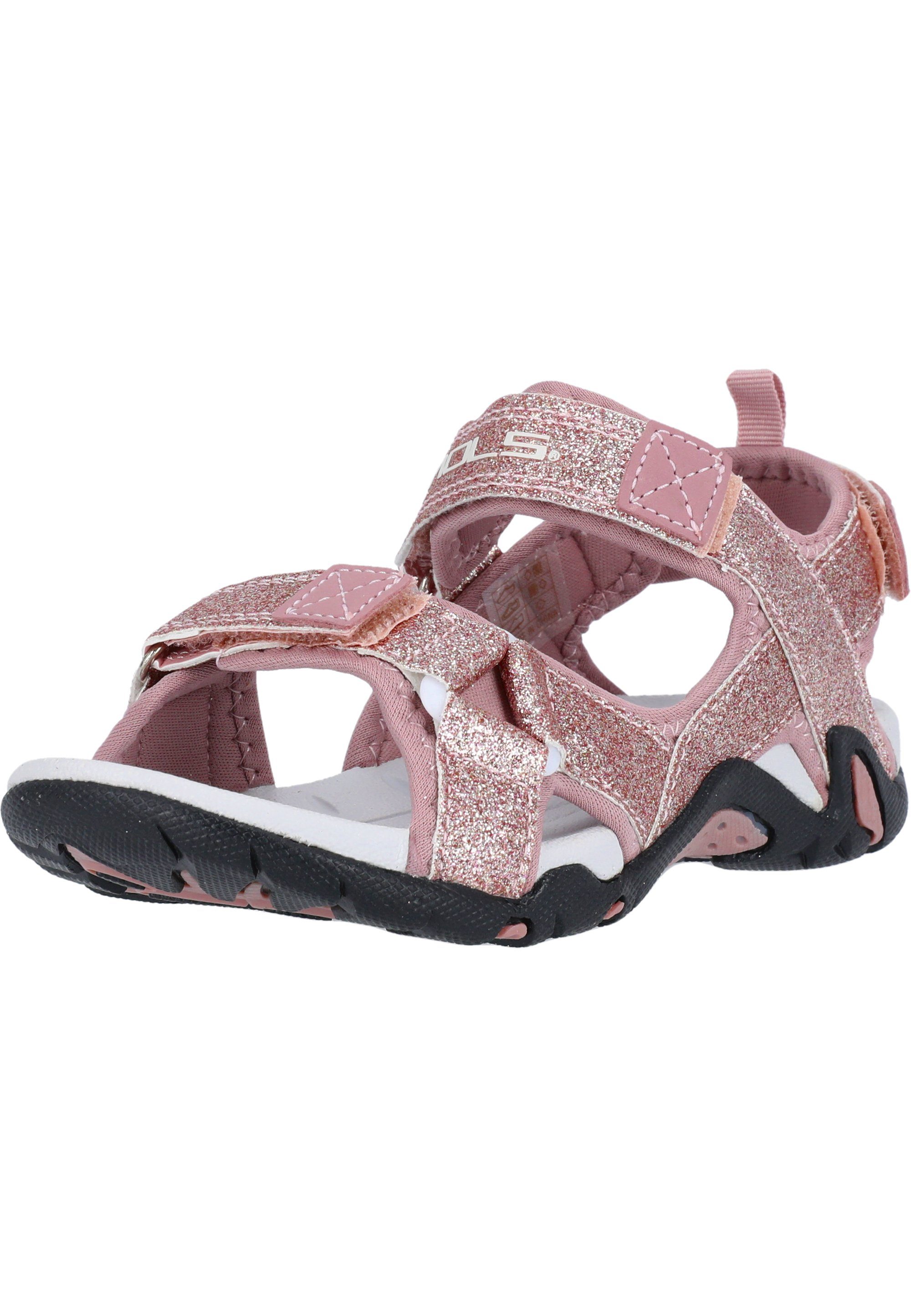 MOLS Buruke Sandale im coolen Glitzer-Design