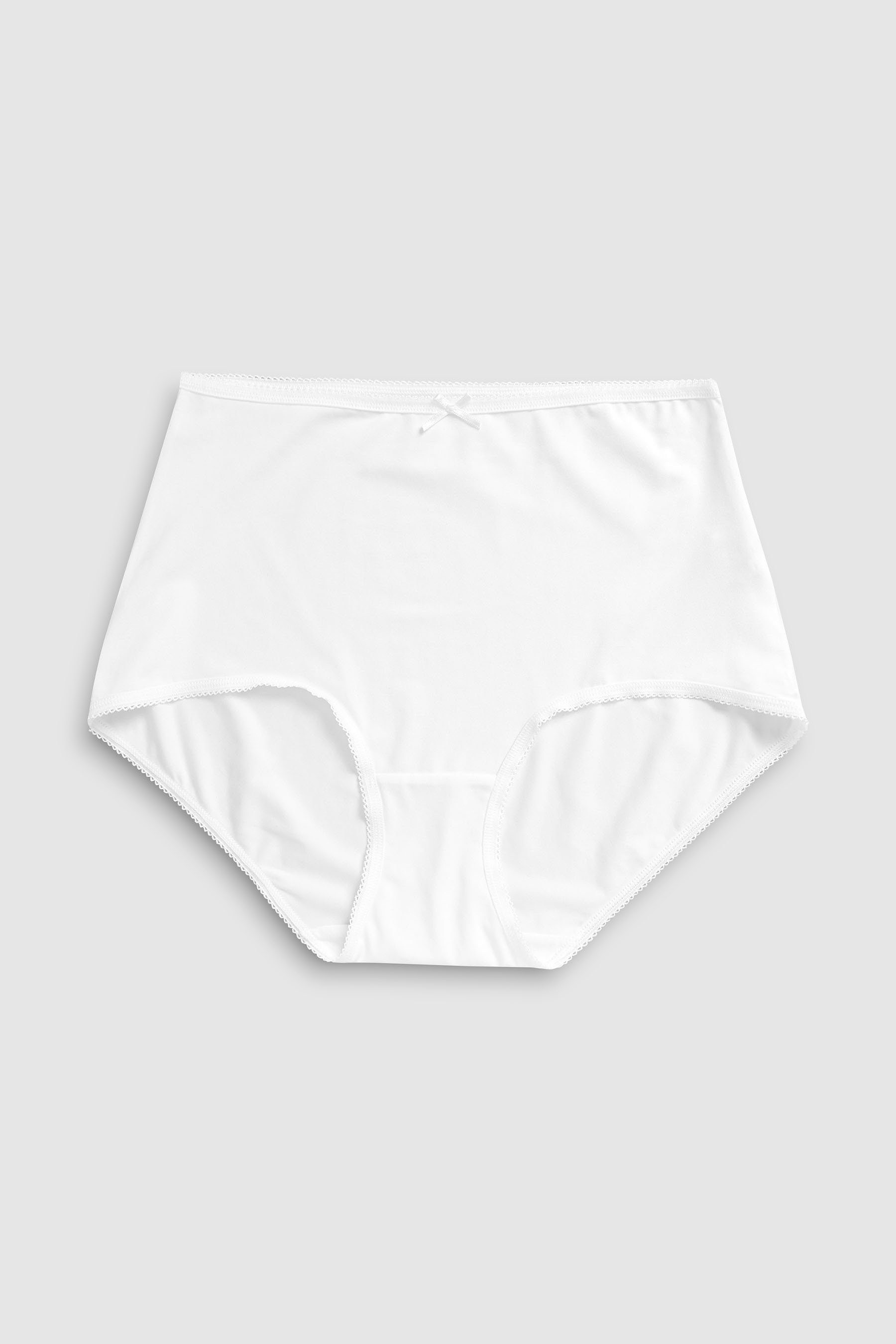 High-Waist-Slip Maxislips aus Mikrofaser, 7er-Pack