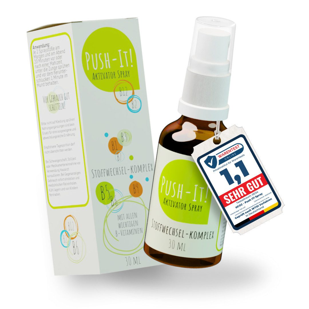 Push-IT! Aktivator – B-Vitamin-Komplex Spray