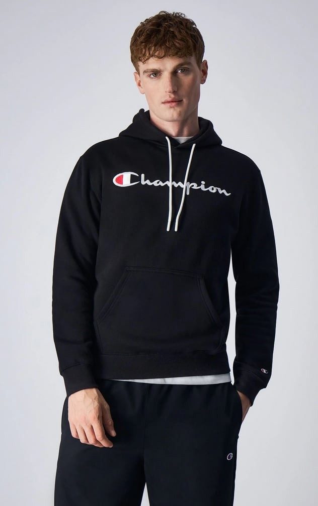 Champion Kapuzenpullover (Fleece-Hoodie) Big Logo Print günstig online kaufen