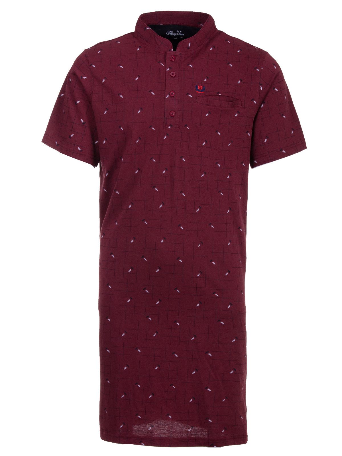 Henry Terre Nachthemd Nachthemd Kurzarm - Zweigen günstig online kaufen