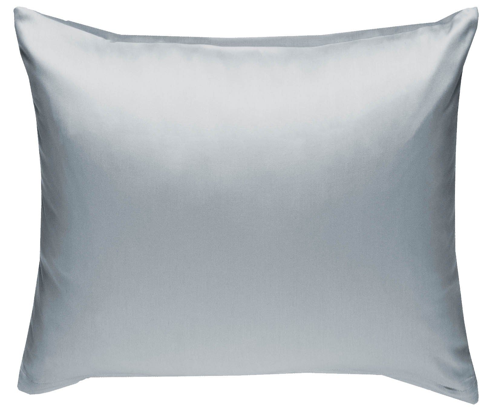 BETTWAESCHE-MIT-STIL Kissenbezug Mako Satin Kissenbezug uni einfarbig, (1 Stück)