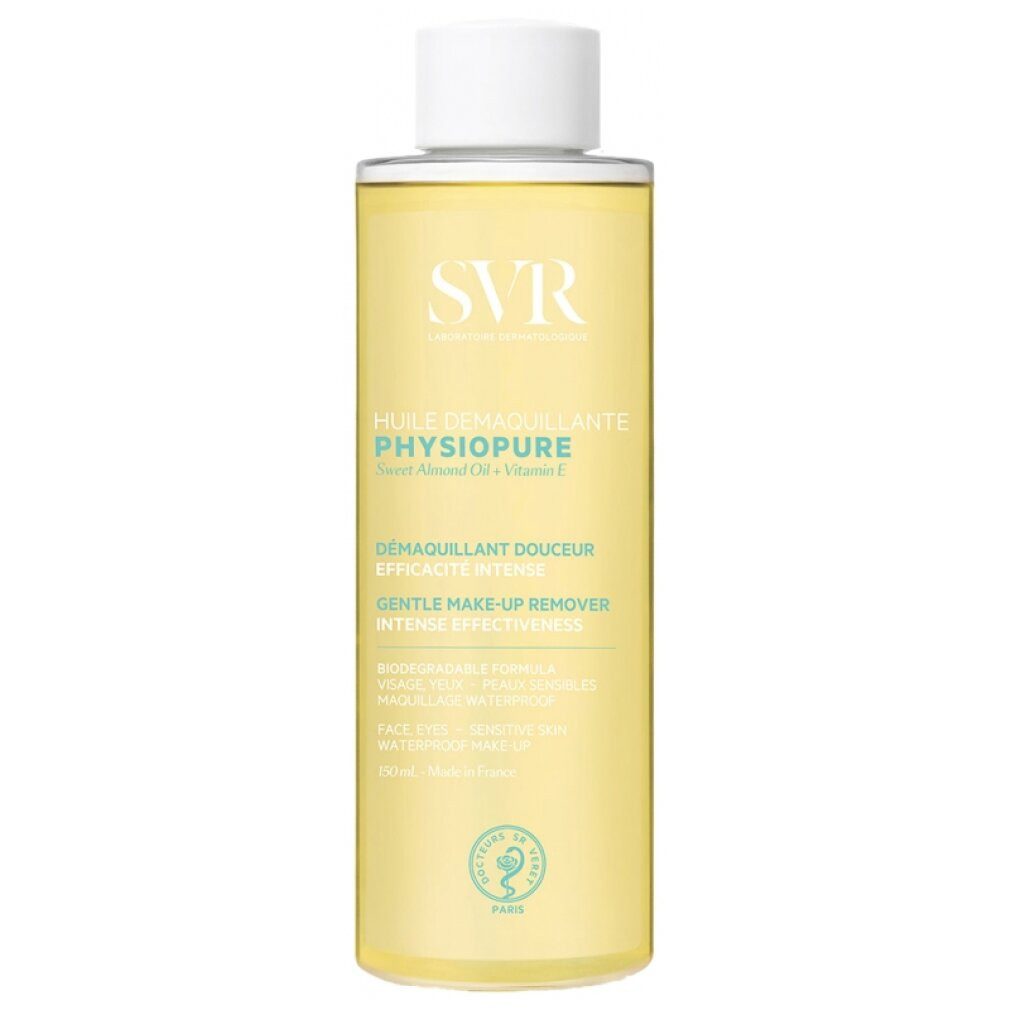 SVR Make-up-Entferner Physiopure Sanftes Make-up-Entferner- und Reinigungsöl 150 ml