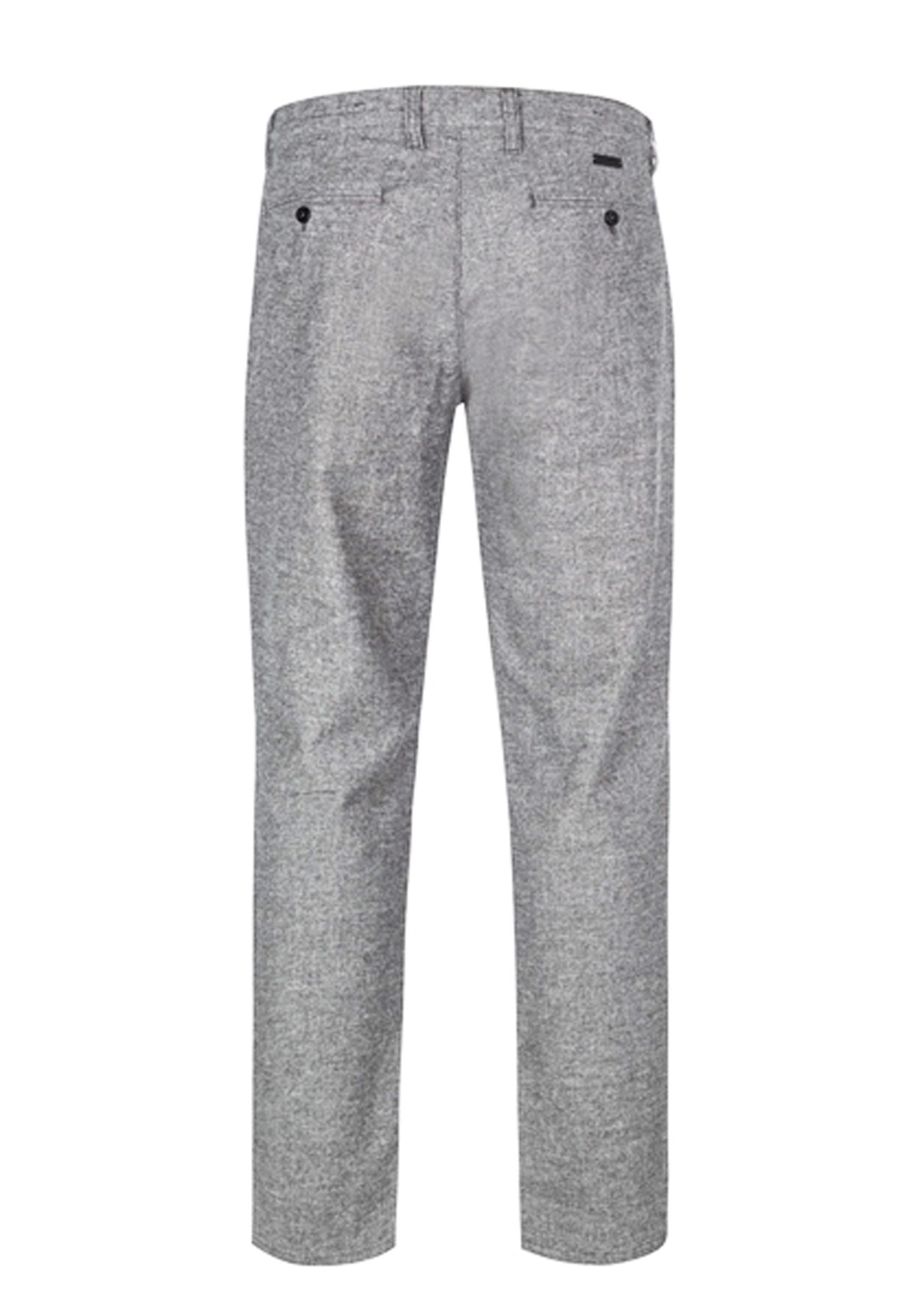 Alberto Chinohose Alberto Hose Chino Lou smart wool look - light grey (1-tlg)
