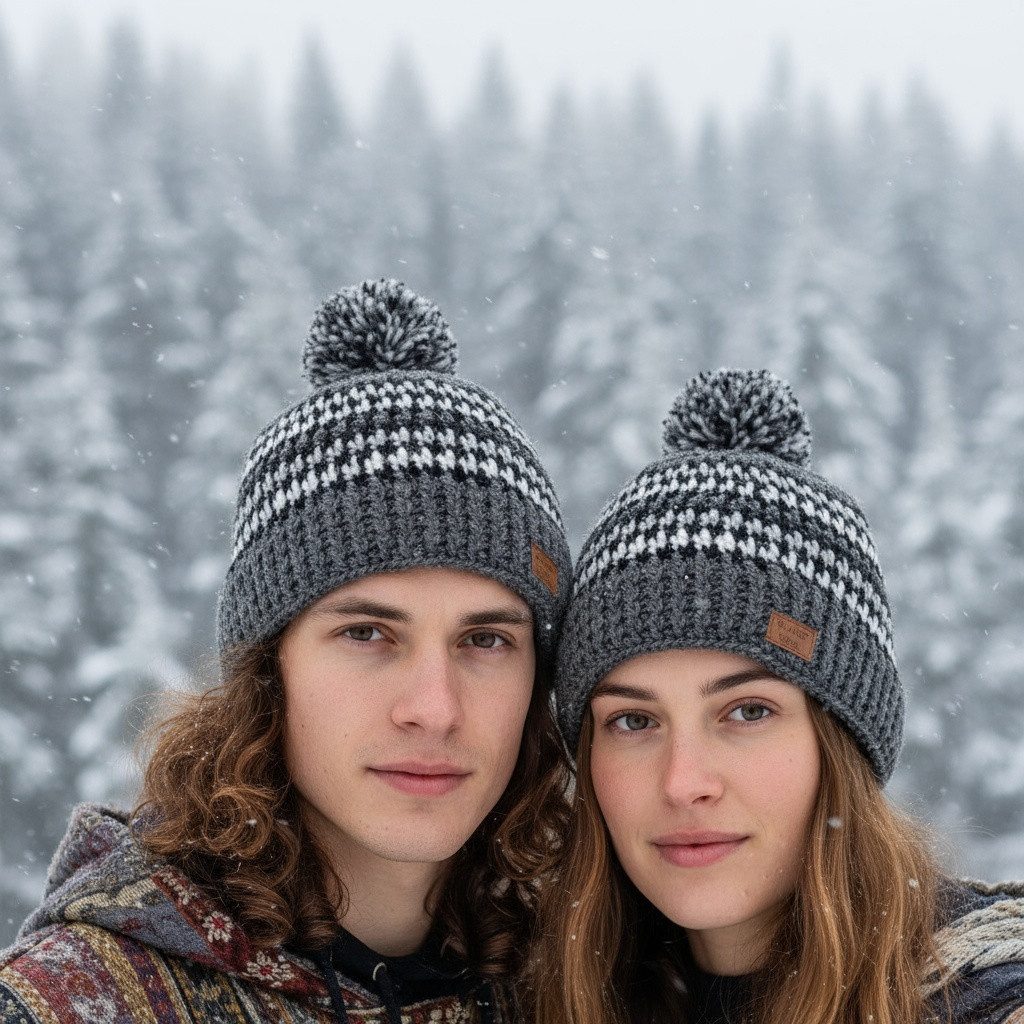 Guru-Shop Strickmütze Bommelmütze aus Nepal, Mütze aus Schurwolle,.. günstig online kaufen