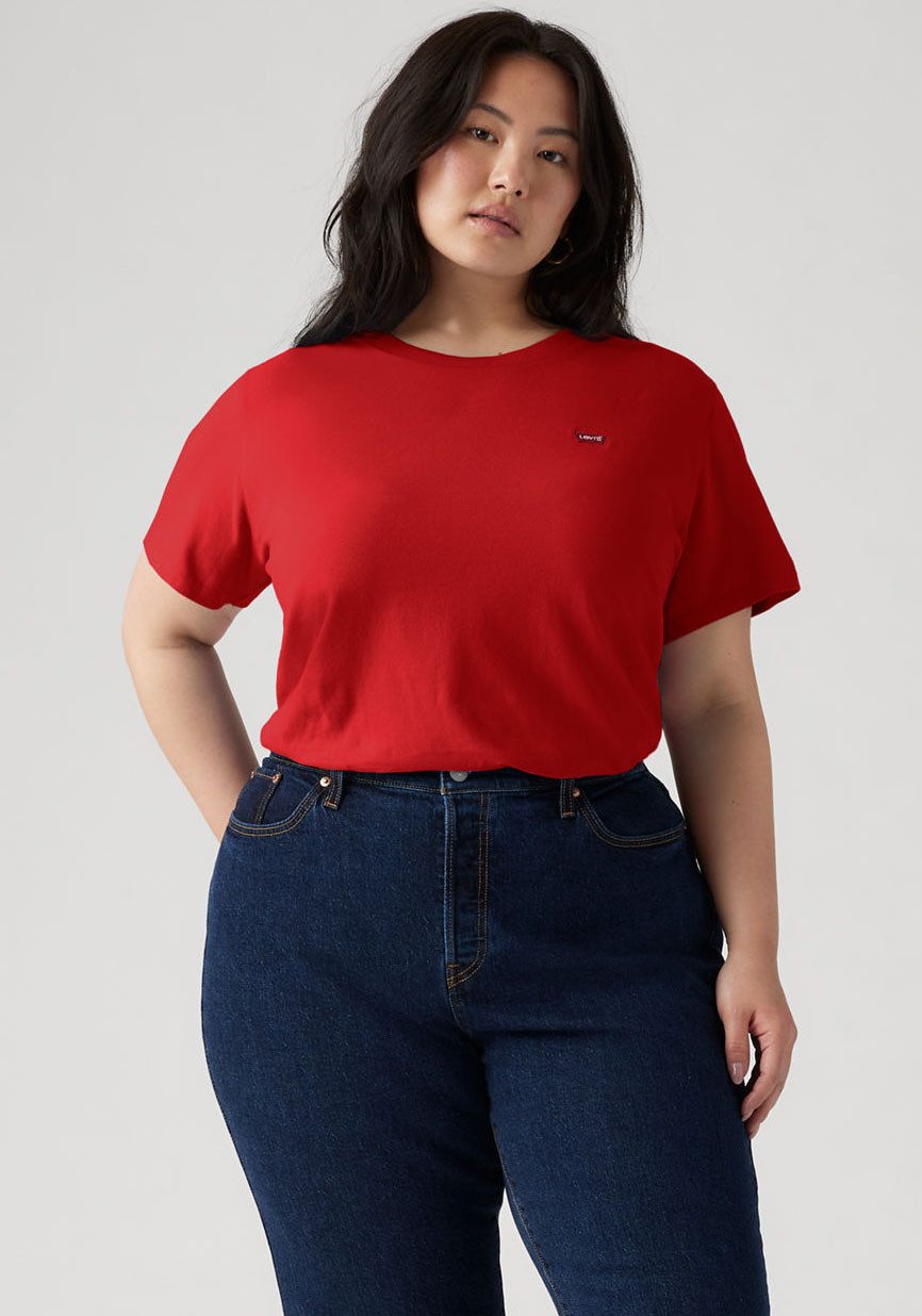 Levi's® Plus T-Shirt THE PERFECT TEE Figur umspielend