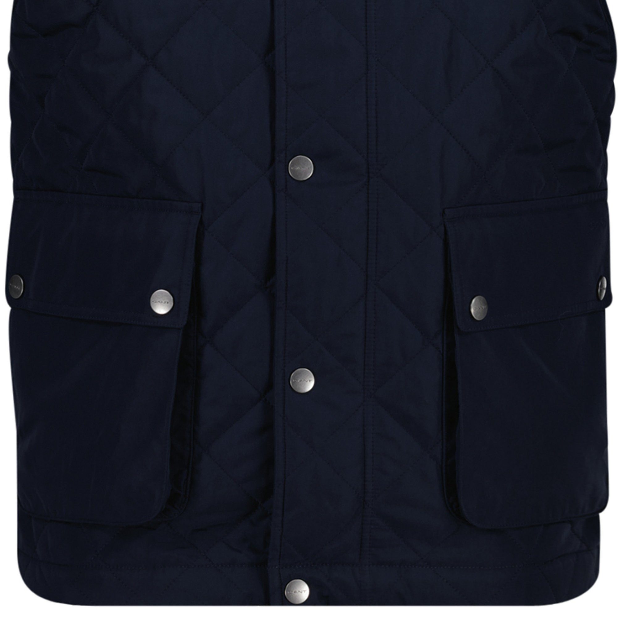 Gant Steppweste Herren Steppweste Polyester CLASSIC QUILTED VEST