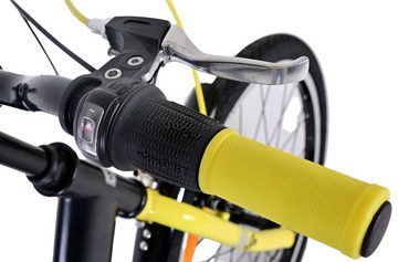 Volare Kinderfahrrad Kinderfahrrad Thombike für Jungen 24 Zoll Kinderrad in Gelb, 3 Gänge