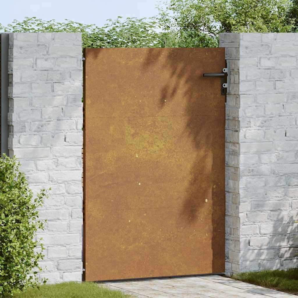 vidaXL Gartentor Gartentor 85x125 cm Cortenstahl günstig online kaufen