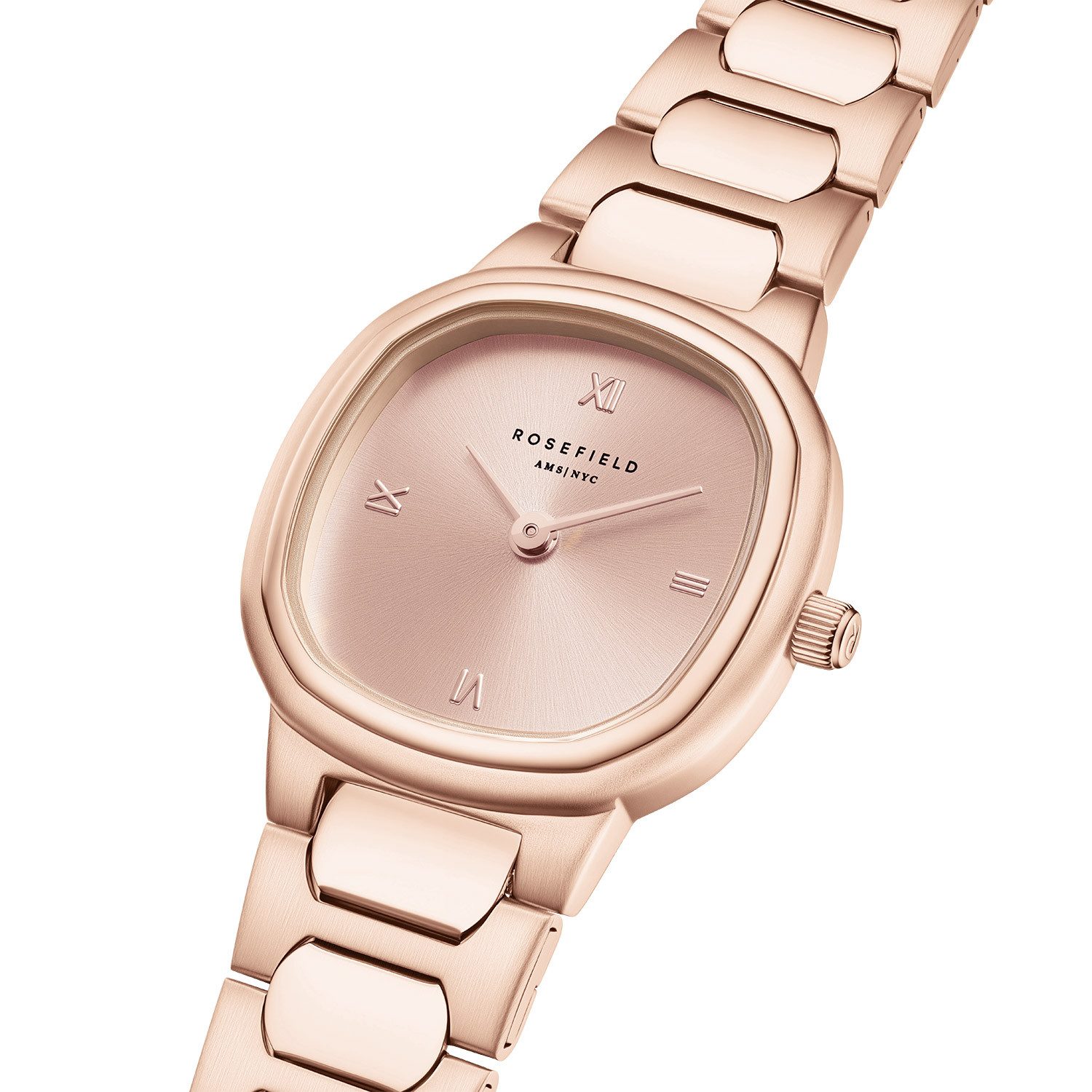 ROSEFIELD Quarzuhr ORSRSR-OR07, Damenuhr Gaia Roségoldfarben XS