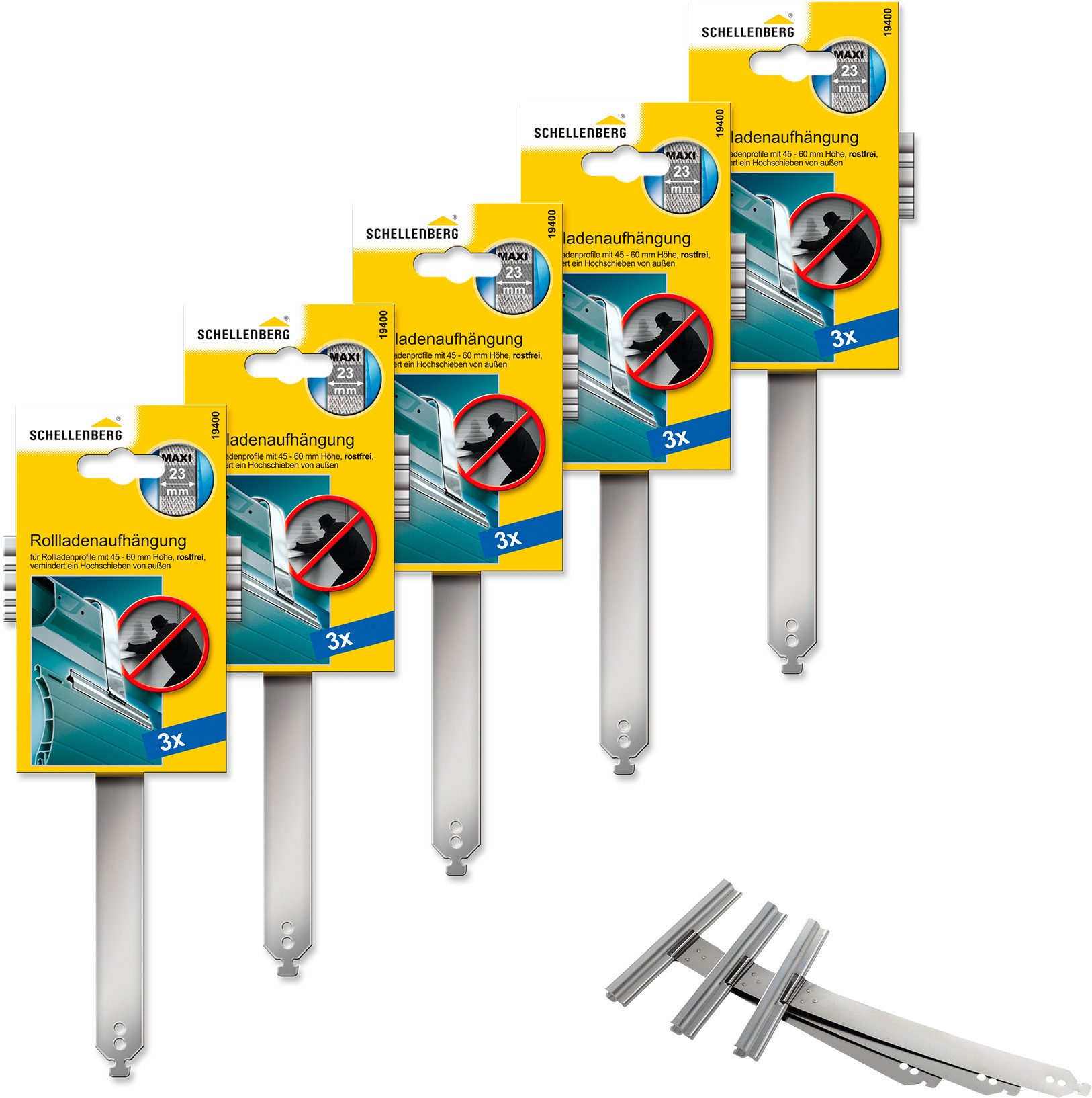 SCHELLENBERG Rollladenaufhängung Maxi, aus Edelstahl, (Set, günstig online kaufen