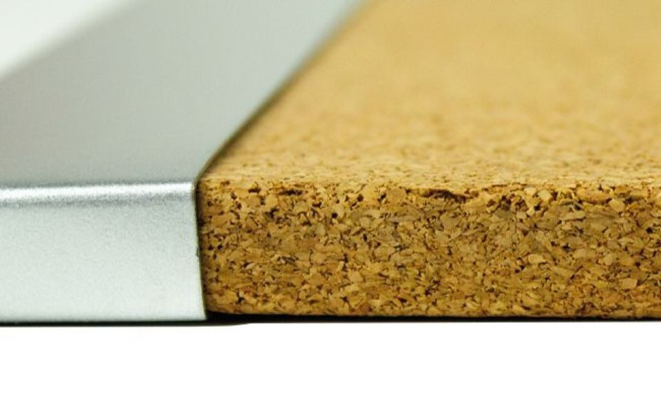 ACCO Brands Pinnwand Pinnwand 43X58 cm, Magnetische Zonen, integrierter Stifthalter, einfache Wandmontage