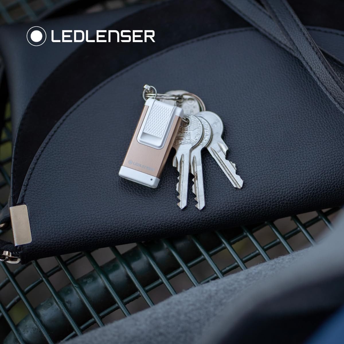 Ledlenser LED Taschenlampe K6R Schlüsselbundleuchte Taschenlampe (1-St), Wiederaufladbar Li-Ionen