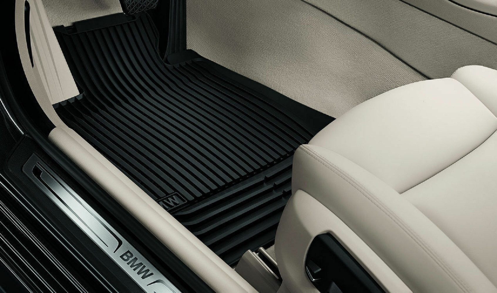 BMW Auto-Fußmatte BMW Gummimatten Fußmatten Automatten Satz 5er F10 F18 F11 4-tlg (1 St)