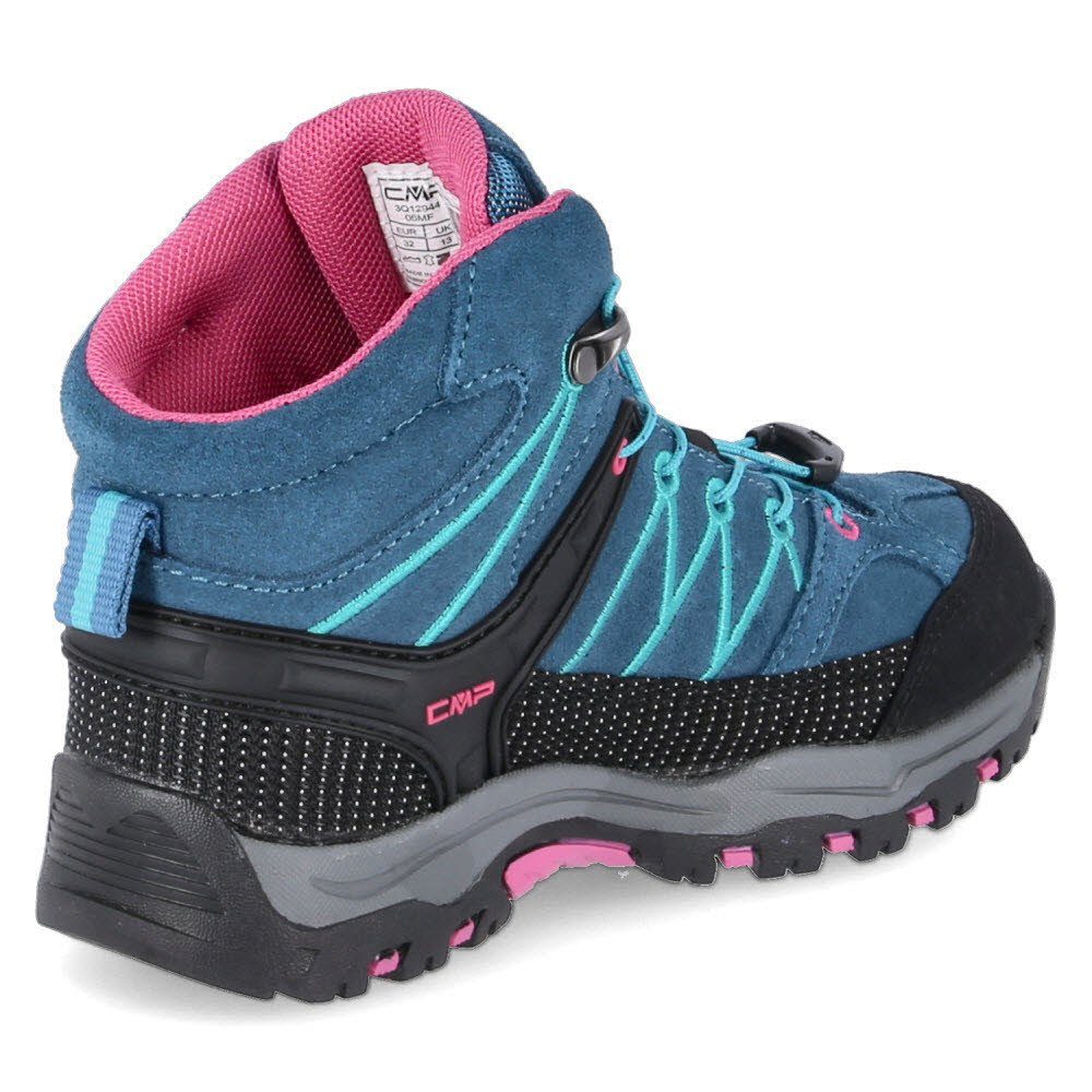 Stiefelette CMP TREKKING DEEP RIGEL LAKE-BALTIC Trekkingschuhe Blau KIDS