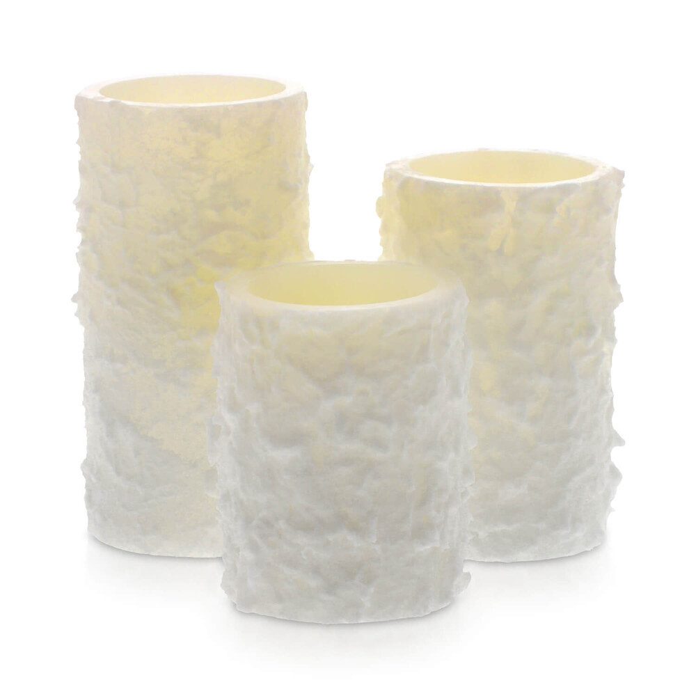 LED Universum LED-Kerze 3x "Elara" Echtwachs, Kerze, batteriebetrieben, IP2 günstig online kaufen