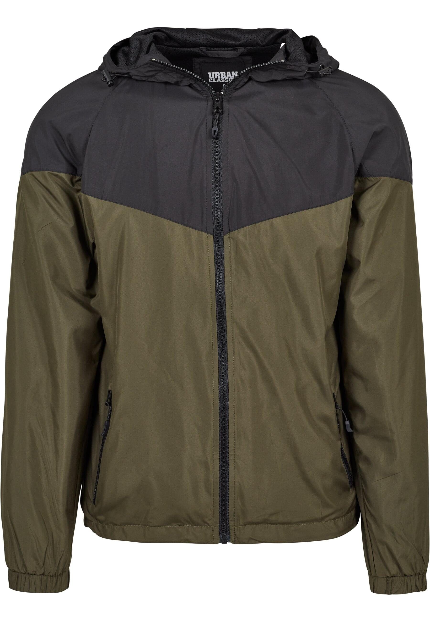 URBAN CLASSICS Allwetterjacke Urban Classics Herren 2-Tone Tech Windrunner (1-St)