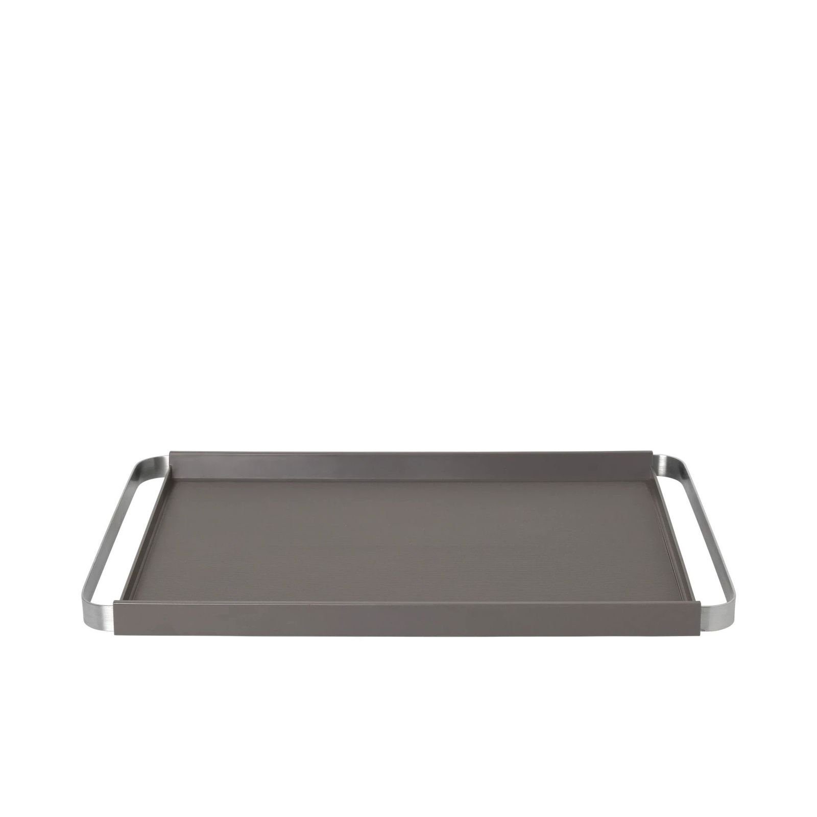 Dekotablett PEGOS Tablett rechteckig Warm Gray