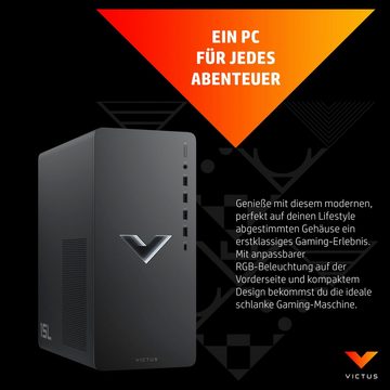 HP TG02-2216ng Gaming-PC (Intel Core i5 14400F, NVIDIA GeForce RTX 4060 Ti 8GB, 32 GB RAM, 512 GB SSD, Luftkühlung)