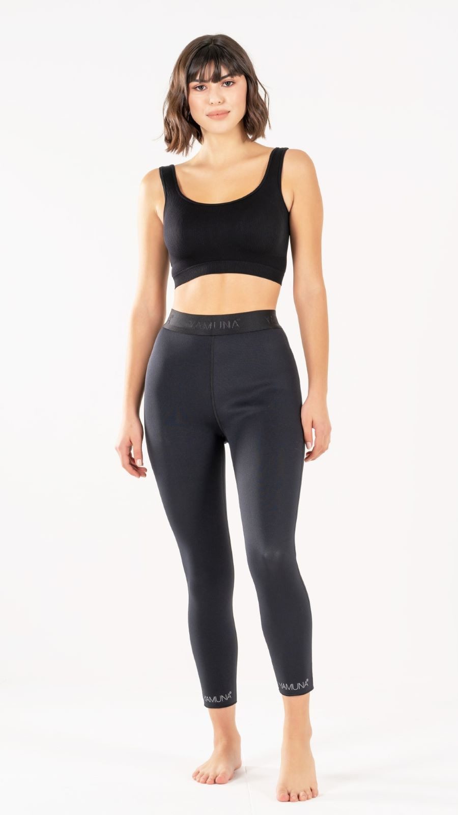 Yamuna Leggings Sauna Effekt Neopran Trainingshose, günstig online kaufen