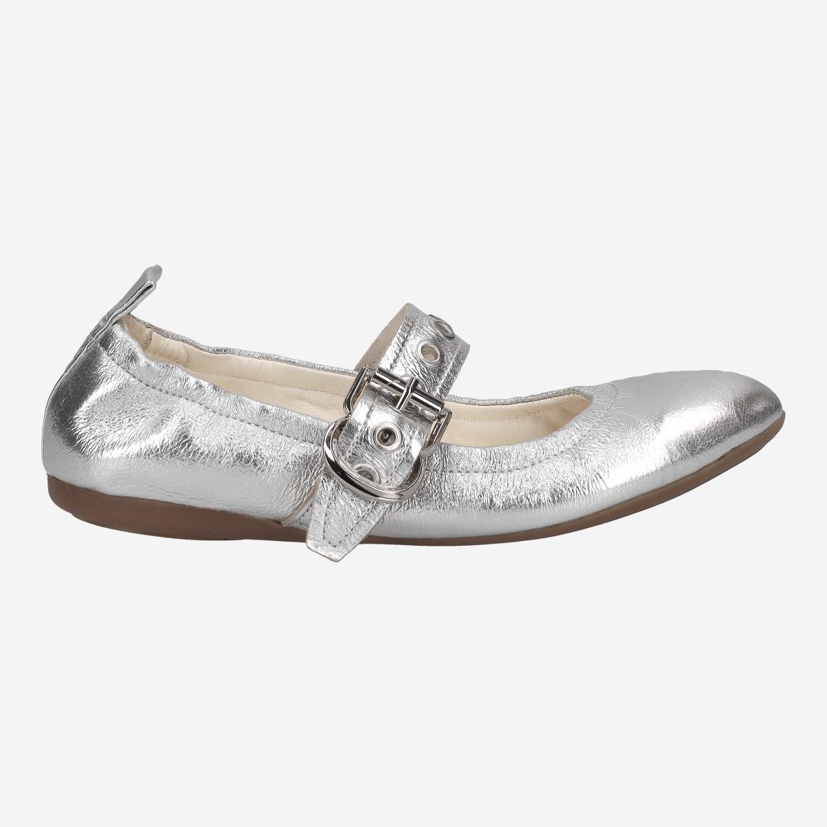MJUS L65108 6101 ARGENIO, Ballerina in Silber für Damen Ballerina
