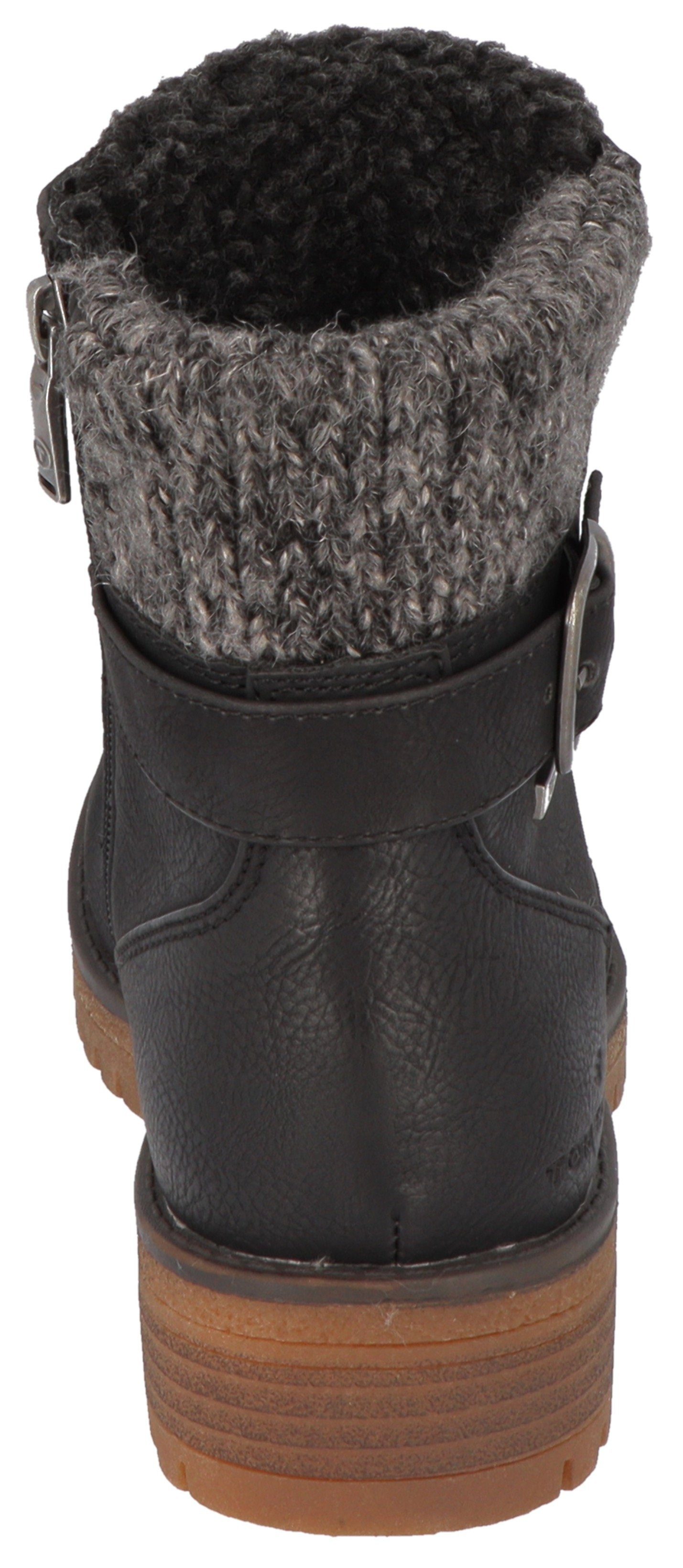 TOM TAILOR Winterboots Workerboots, Hiking Boot mit Blockabsatz
