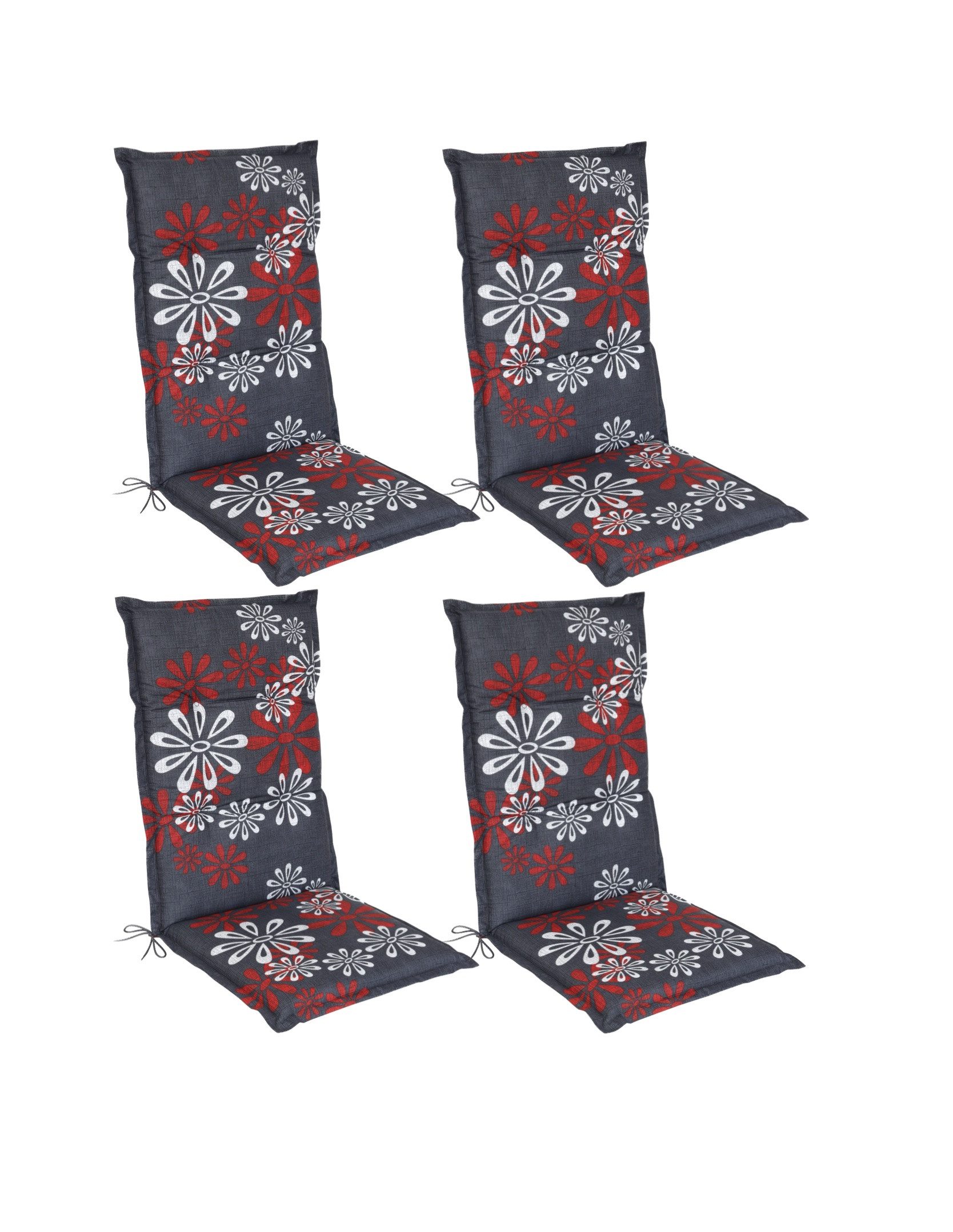 Waidmeister Hochlehnerauflage Hochlehner Auflage Naxos für Gartenstühle, (4 günstig online kaufen