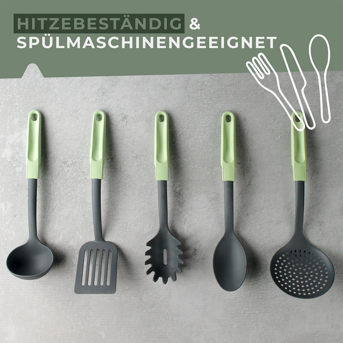 FACKELMANN Nudellöffel Spaghettilöffel